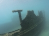 Shipwreck in Cay Bay, Sint Maarten