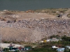 Salt Pond Island Dump from Pointe Blanche